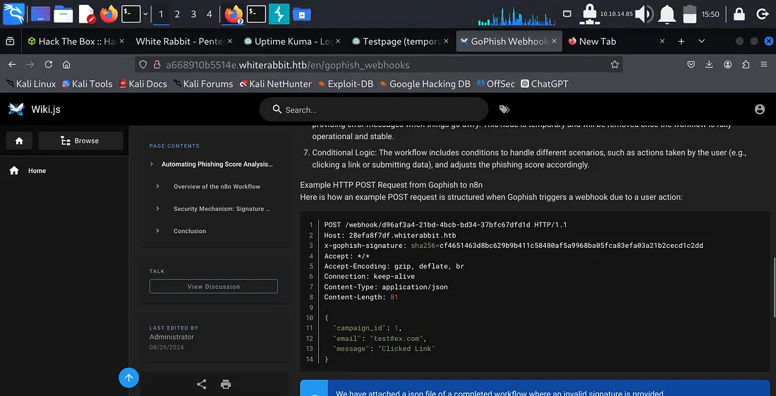Wikijs page /en/gophish_webhooks content.